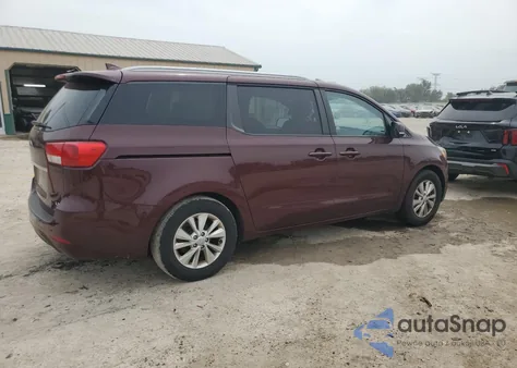 2016 Kia Sedona Lx z USA, uszkodzony, nr VIN KNDMB5C17G6085844
